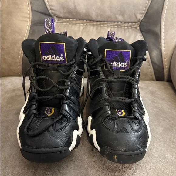Adidas G47591 Crazy 8 1998 All Star Game Black White Purple Gold Kobe Mens Sz 11